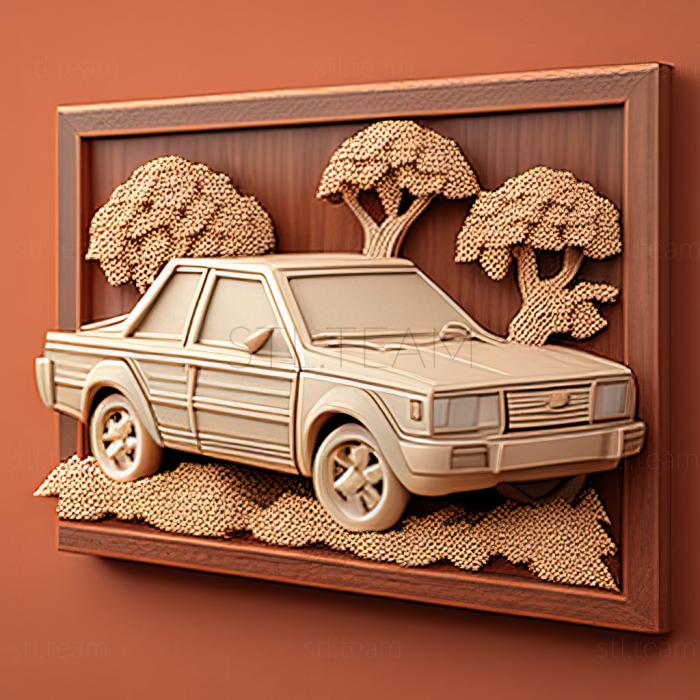 3D модель Subaru BRAT (STL)